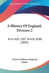 A History Of England, Division 2