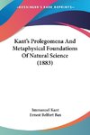 Kant's Prolegomena And Metaphysical Foundations Of Natural Science (1883)