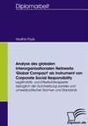 Analyse des globalen interorganisationalen Netzwerks 'Global Compact' als Instrument von Corporate Social Responsibility