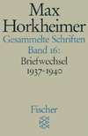 Horkheimer, M: Ges. Schriften 16