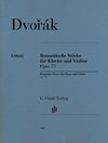 Romantische Stücke für Klavier und Violine Opus 75