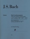 Drei Gambensonaten. Viola da gamba (Violoncello) und Cembalo BWV 1027-1029