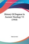 History Of Dogmas In Ancient Theology V1 (1910)