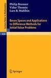 Besov Spaces and Applications to Difference Methods for Initial Value Problems