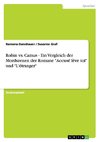 Robin vs. Camus - Ein Vergleich der Mordszenen der Romane 