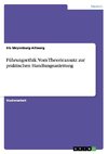 Führungsethik. Vom Theorieansatz zur praktischen Handlungsanleitung