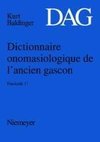 Dictionnaire onomasiologique de l'ancien gascon (DAG). Fascicule 11