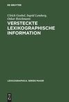 Versteckte lexikographische Information