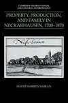 Property, Production, and Family in Neckarhausen, 1700 1870