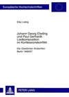 Johann Georg Ebeling und Paul Gerhardt:.  Liedkomposition im Konfessionskonflikt