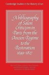 A Bibliography of Salon Criticism in Paris from the Ancien Regime to the Restoration, 1699 1827