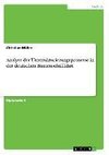 Analyse der Umstrukturierungsprozesse in der deutschen Binnenschifffahrt