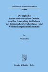 Die englische forum-non-conveniens-Doktrin und ihre Anwendung im Rahmen des Europäischen Gerichtsstands- und Vollstreckungsübereinkommens.