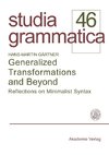 Generalized Transformations and Beyond