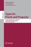 Types for Proofs and Programs