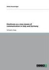 Emoticons as a new means of communication in Italy and Germany