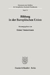 Bildung in der Europäischen Union.