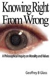 Knowing Right from Wrong - A Philosophical Inquiry on Morality and Values