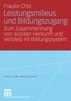 Leistungsmilieus und Bildungszugang