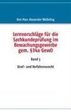 Lernvorschläge für die Sachkundeprüfung im Bewachungsgewerbe gem. §34a GewO