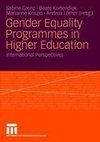 Gender Equality Programmes in Higher Education