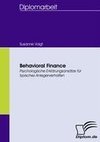 Behavioral Finance