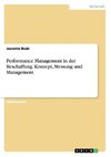 Performance Management in der Beschaffung. Konzept, Messung und Management