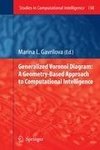 Generalized Voronoi Diagram: A Geometry-based Approach to Computational Intelligence