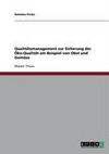 Qualitätsmanagement zur Sicherung der Öko-Qualität am Beispiel von Obst und Gemüse