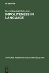 Impoliteness in Language