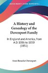 A History and Genealogy of the Davenport Family