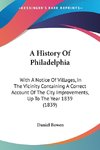 A History Of Philadelphia