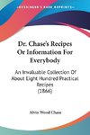 Dr. Chase's Recipes Or Information For Everybody