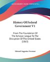 History Of Federal Government V1