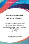 Brief Institutes Of General History