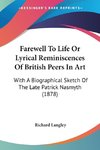 Farewell To Life Or Lyrical Reminiscences Of British Peers In Art