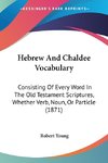 Hebrew And Chaldee Vocabulary