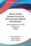 History Of The Humane Society Of The Commonwealth Of Massachusetts