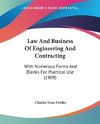 Law And Business Of Engineering And Contracting