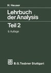 Lehrbuch der Analysis