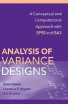 Analysis of Variance Designs