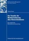 Der Transfer der Marktorientierung über Hierarchieebenen