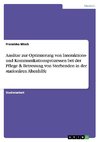 Ansätze zur Optimierung von Interaktions- und Kommunikationsprozessen bei der Pflege & Betreuung von Sterbenden in der stationären Altenhilfe