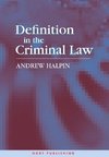 Definition in the Criminal Law