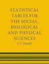 Statistical Tables for the Social, Biological and Physical Sciences