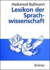 Lexikon der Sprachwissenschaft