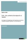 Nubi - Eine arabische Kreolsprache in Uganda