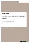 Securities in moveables in Deutschland und England