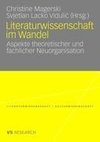 Literaturwissenschaft im Wandel