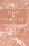 Teaching the Research Paper